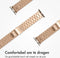 imoshion Stalen Schakelband - Geschikt voor Apple Watch 8 - 41 mm, Apple Watch 9 - 41 mm, Apple Watch SE (2022) - 40 mm, Apple Watch SE (2023) - 40 mm, Apple Watch SE - 40 mm, Apple Watch 10 - 42 mm, Apple Watch 1 - 38 mm, Apple Watch 2 - 38 mm, App