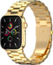 imoshion Stalen Schakelband - Geschikt voor Apple Watch 8 - 45 mm, Apple Watch 9 - 45 mm, Apple Watch SE (2022) - 44 mm, Apple Watch SE (2023) - 44 mm, Apple Watch SE - 44 mm, Apple Watch Ultra 2 - 49 mm, Apple Watch Ultra 3 - 49 mm, Apple Watch Ult