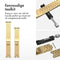 imoshion Stalen Schakelband - Geschikt voor Apple Watch 8 - 45 mm, Apple Watch 9 - 45 mm, Apple Watch SE (2022) - 44 mm, Apple Watch SE (2023) - 44 mm, Apple Watch SE - 44 mm, Apple Watch Ultra 2 - 49 mm, Apple Watch Ultra 3 - 49 mm, Apple Watch Ult