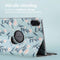 iMoshion Tablet Hoes Geschikt voor Honor Pad X9 - iMoshion 360° Draaibare Design Bookcase 2.0 - Meerkleurig /Flowers