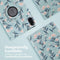 iMoshion Tablet Hoes Geschikt voor Honor Pad X9 - iMoshion 360° Draaibare Design Bookcase 2.0 - Meerkleurig /Flowers