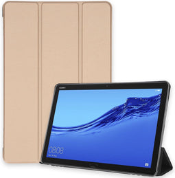 iMoshion Tablet Hoes Geschikt voor Huawei MediaPad M5 Lite 10.1 inch - iMoshion Trifold Bookcase - Rosé goud