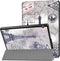 iMoshion Tablet Hoes Geschikt voor Huawei MediaPad T3 10 inch - iMoshion Design Trifold Bookcase - Meerkleurig /Parijs