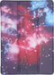 iMoshion Tablet Hoes Geschikt voor Huawei MediaPad T3 10 inch - iMoshion Design Trifold Bookcase - Meerkleurig / Paars /Space