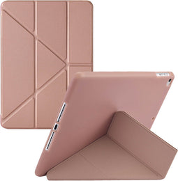 iMoshion Tablet Hoes Geschikt voor iPad 5 (2017) 9.7 inch / iPad 6 (2018) 9.7 inch / iPad Air 1 (2013) / iPad Air 2 (2014) - iMoshion Origami Bookcase tablet - Rosé goud