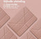 iMoshion Tablet Hoes Geschikt voor iPad 5 (2017) 9.7 inch / iPad 6 (2018) 9.7 inch / iPad Air 1 (2013) / iPad Air 2 (2014) - iMoshion Origami Bookcase tablet - Rosé goud