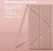 iMoshion Tablet Hoes Geschikt voor iPad 5 (2017) 9.7 inch / iPad 6 (2018) 9.7 inch / iPad Air 1 (2013) / iPad Air 2 (2014) - iMoshion Origami Bookcase tablet - Rosé goud