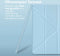 iMoshion Tablet Hoes Geschikt voor iPad 5 (2017) 9.7 inch / iPad 6 (2018) 9.7 inch / iPad Air 1 (2013) / iPad Air 2 (2014) - iMoshion Origami Bookcase tablet - Lichtblauw