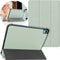 imoshion Tablet Hoes - Geschikt voor iPad 9e generatie (2021) 10.2 inch / 8e generatie (2020) 10.2 inch / 7e generatie (2019) 10.2 inch - Trifold Bookcase - Lichtgroen