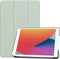 imoshion Tablet Hoes - Geschikt voor iPad 9e generatie (2021) 10.2 inch / 8e generatie (2020) 10.2 inch / 7e generatie (2019) 10.2 inch - Trifold Bookcase - Lichtgroen