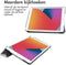 imoshion Tablet Hoes - Geschikt voor iPad 9e generatie (2021) 10.2 inch / 8e generatie (2020) 10.2 inch / 7e generatie (2019) 10.2 inch - Design Trifold Bookcase - Butterfly