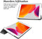 imoshion Tablet Hoes - Geschikt voor iPad 9e generatie (2021) 10.2 inch / 8e generatie (2020) 10.2 inch / 7e generatie (2019) 10.2 inch - Trifold Bookcase - Grijs