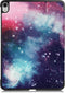 iMoshion Tablet Hoes Geschikt voor iPad Air 4 (2020) /iPad Air 11 inch (2024) M2 / iPad Air 5 (2022) - iMoshion Design Trifold Bookcase - Meerkleurig /Space
