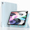 imoshion Tablet Hoes - Geschikt voor iPad Air 5 (2022) / Air 4 (2020) / Air 11 inch (2025) M3 / Air 11 inch (2024) M2 - Magnetic Bookcase - Lichtblauw