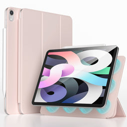 imoshion Tablet Hoes - Geschikt voor iPad Air 5 (2022) / Air 4 (2020) / Air 11 inch (2025) M3 / Air 11 inch (2024) M2 - Magnetic Bookcase - Roze