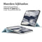 imoshion Tablet Hoes - Geschikt voor iPad Air 5 (2022) / Air 4 (2020) / Air 11 inch (2025) M3 / Air 11 inch (2024) M2 - Magnetic Bookcase - Lichtblauw