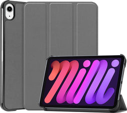 iMoshion Tablet Hoes Geschikt voor iPad Mini 6 (2021) - iMoshion Trifold Bookcase - Grijs