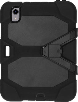imoshion Tablet Hoes Geschikt voor iPad Mini 7 (2024) / iPad Mini 6 (2021) - imoshion Extreme Protection Army Cover - Zwart /Zwart
