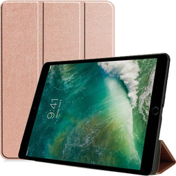 imoshion Tablet Hoes - Geschikt voor iPad Pro 10.5 (2017) / Air 10.5 (2019) - Trifold Bookcase - Rosé Goud