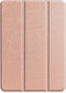 imoshion Tablet Hoes - Geschikt voor iPad Pro 11 (2020) / Pro 11 (2018) - Trifold Bookcase - Rosé Goud