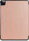 imoshion Tablet Hoes - Geschikt voor iPad Pro 11 (2020) / Pro 11 (2018) - Trifold Bookcase - Rosé Goud