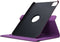 imoshion Tablet Hoes - Geschikt voor iPad Pro 11 (2020) / Pro 11 (2018) / Air 5 (2022) / Air 4 (2020) / Air 11 inch (2025) M3 / Air 11 inch (2024) M2 - 360° Draaibare Bookcase - Paars