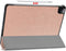 imoshion Tablet Hoes - Geschikt voor iPad Pro 11 (2020) / Pro 11 (2018) - Trifold Bookcase - Rosé Goud