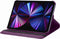 imoshion Tablet Hoes - Geschikt voor iPad Pro 11 (2022) / Pro 11 (2021) / Pro 11 (2020) - 360° Draaibare Bookcase - Paars