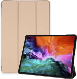 iMoshion Tablet Hoes Geschikt voor iPad Pro 12.9 (2018) / iPad Pro 12.9 (2020) - iMoshion Trifold Bookcase - Goud