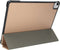 iMoshion Tablet Hoes Geschikt voor iPad Pro 12.9 (2018) / iPad Pro 12.9 (2020) - iMoshion Trifold Bookcase - Goud