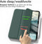 imoshion Tablet Hoes Geschikt voor iPad Pro 12.9 (2021) / iPad Pro 12.9 (2020) / iPad Pro 12.9 (2022) - imoshion Magnetic Bookcase - Donkergroen /Donkergroen
