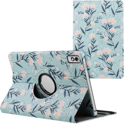 imoshion Tablet Hoes - Geschikt voor Lenovo Tab M10 5G - 360° Draaibare Design Bookcase 2.0 - Flowers