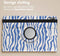 imoshion Tablet Hoes - Geschikt voor Lenovo Tab M10 5G - 360° Draaibare Design Bookcase 2.0 - White Blue Stripes