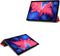 imoshion Tablet Hoes Geschikt voor Lenovo Tab P11 Plus / Tab P11 - imoshion Trifold Bookcase - Rood /Rood