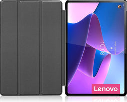 imoshion Tablet Hoes - Geschikt voor Lenovo Tab P12 Pro - Trifold Bookcase - Donkerblauw