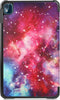 iMoshion Tablet Hoes Geschikt voor Nokia T10 - iMoshion Design Trifold Bookcase - Paars /Space