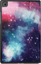 iMoshion Tablet Hoes Geschikt voor Samsung Galaxy Tab A7 - iMoshion Design Trifold Bookcase - Meerkleurig /Space
