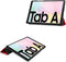 imoshion Tablet Hoes Geschikt voor Samsung Galaxy Tab A7 - imoshion Trifold Bookcase - Rood /Rood