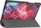 imoshion Tablet Hoes Geschikt voor Samsung Galaxy Tab A8 (2021/2022) - imoshion Design Trifold Bookcase - Paars /Space