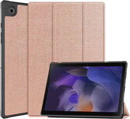 imoshion Tablet Hoes - Geschikt voor Samsung Galaxy Tab A8 (2021/2022) - Trifold Bookcase - Rosé Goud