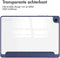 imoshion Tablet Hoes - Geschikt voor Samsung Galaxy Tab A9 Plus - Trifold Hardcase Bookcase - Donkerblauw