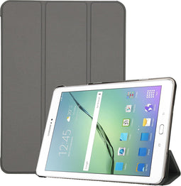 imoshion Tablet Hoes - Geschikt voor Samsung Galaxy Tab S2 9.7 - Trifold Bookcase - Grijs