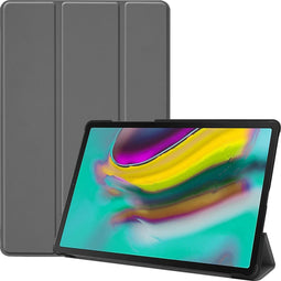 iMoshion Tablet Hoes Geschikt voor Samsung Galaxy Tab S5e - iMoshion Trifold Bookcase - Grijs
