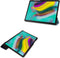 iMoshion Tablet Hoes Geschikt voor Samsung Galaxy Tab S5e - iMoshion Design Trifold Bookcase - Meerkleurig / Paars /Space