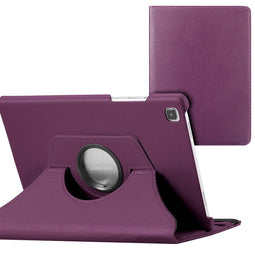 imoshion Tablet Hoes - Geschikt voor Samsung Galaxy Tab S6 Lite (2024) / Galaxy Tab S6 Lite (2022) / Galaxy Tab S6 Lite - 360° Draaibare Bookcase - Paars