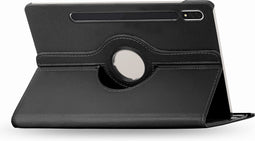 imoshion Tablet Hoes - Geschikt voor Samsung Galaxy Tab S8 / Galaxy Tab S7 - 360° Draaibare Bookcase - Zwart