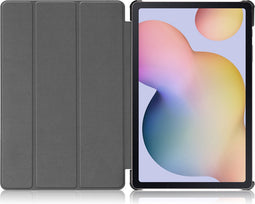 imoshion Tablet Hoes - Geschikt voor Samsung Galaxy Tab S8 Plus / Galaxy Tab S7 Plus / Galaxy Tab S7 FE - Trifold Bookcase - Goud
