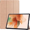 imoshion Tablet Hoes - Geschikt voor Samsung Galaxy Tab S8 Plus / Galaxy Tab S7 Plus / Galaxy Tab S7 FE - Trifold Bookcase - Goud