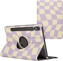 imoshion Tablet Hoes - Geschikt voor Samsung Galaxy Tab S9 11.0 inch - 360° Draaibare Design Bookcase 2.0 - Dancing Cubes
