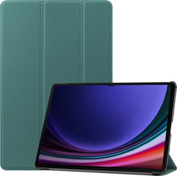 iMoshion Tablet Hoes Geschikt voor Samsung Galaxy Tab S9 Plus - iMoshion Trifold Bookcase - Donkergroen